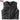 Legendary Beatdown™ Perforated Leather Cropped Motorcycle Vest – V Neck Collar