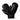 Front-facing view of Legendary insulated deerskin leather gloves, displayed flat for product detail