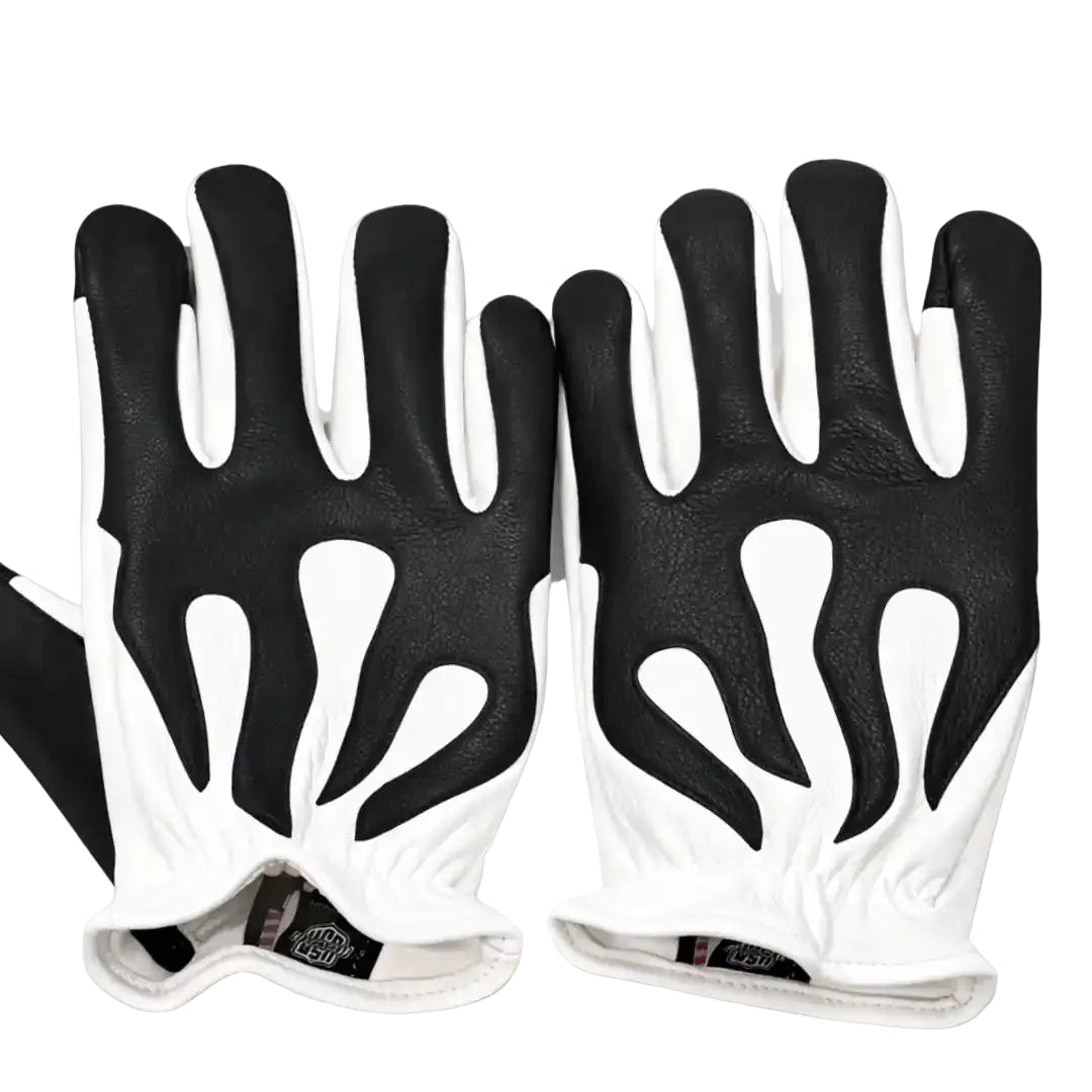 Spitfire White Touchscreen Gloves