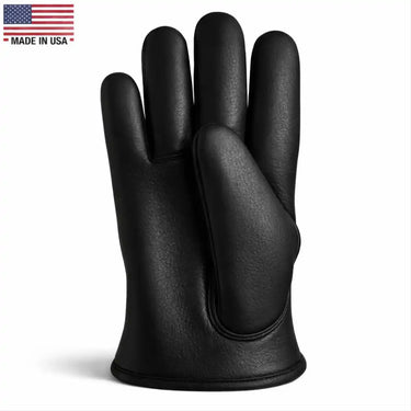 Legendary Deerskin Fleece Lined Short Wrist Gloves