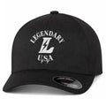 Legendary USA Bolt Logo Flex Fit Cap