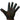 Back view of Legendary short wrist red deerskin gloves, highlighting construction detail