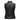 Close-up of Lynda women's club style motorcycle vest, showing additional product detail
