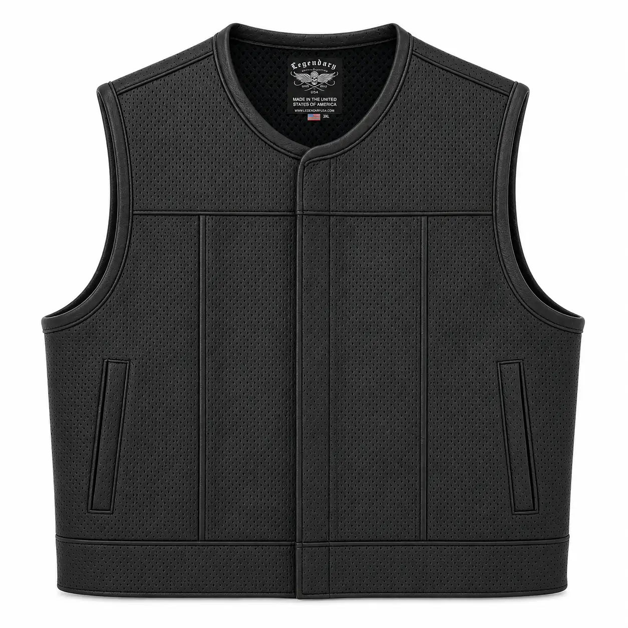 Legendary LowLife NCP Perforated Leather Club Vest – Legendary USA