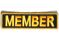 Member Patch 3.5 Inch Yellow
