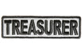 Treasurer Patch 3.5 Inch Reflective