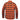 Men's Black and Orange Flannel Shirt by DERRINGER Flannel Co. in black flannel — view 2 of 3