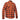 Men's Black and Orange Flannel Shirt by DERRINGER Flannel Co. in black flannel
