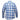Men's Blue and White Flannel Shirt by DERRINGER Flannel Co. in white flannel — view 2 of 3