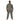 Side angle of Mens Camo Combat Uniform Shirt by Rothco, highlighting construction detail