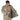 Back view of Men's Rothco camo M-65 field jacket, highlighting back construction