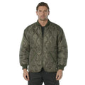 Size: M Mens Concealed Carry Quilted Woobie Jacket by Rothco - Final Sale Ships Same Day