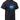 Side angle of Mens NASA Meatball Logo Black T-Shirt, highlighting construction detail