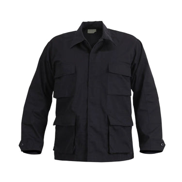 Front-facing shot of Rothco men's rip-stop cotton poly shirt, shown on plain studio background