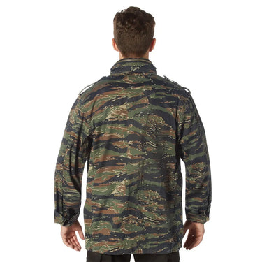Men's Vintage Lightweight M-65 Field Jacket in black cotton, a militaria — view 2 of 20