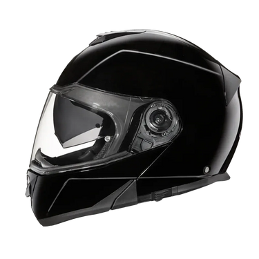 Daytona Glide Modular Motorcycle Helmet - Bluetooth Ready, Dual Visor - Hi-Gloss Black | DOT Approved