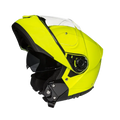Daytona Glide Modular Motorcycle Helmet - Bluetooth Ready, Dual Visor - Fluorescent Yellow | DOT Approved