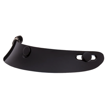 Mini Scoop Visor Gloss Black in black