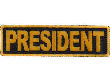 President Patch Yellow