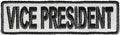 REFLECTIVE Motorcycle Club Vice President Patch