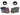 Replacement Enameled American Flag Snap Head Set (4) - Legendary USA
