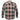 Rider's Plaid Mens Black & Red Armored Flannel in black flannel, a riding flannel — view 2 of 2