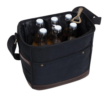 Primary view of Rothco insulated canvas cooler bag, shown on plain studio background