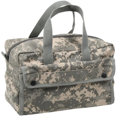 Rear view of Rothco G.I. Type Mechanics Tool Bags, highlighting back construction