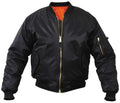 Size: 3XL Rothco Men's Classic MA-1 Nylon Flight Jacket - Final Sale Ships Same Day