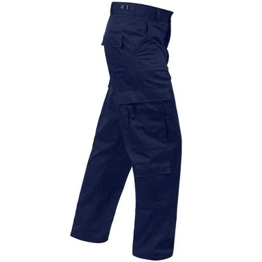 Back view of Rothco Mens EMT Paramedic Uniform Pants, highlighting back construction
