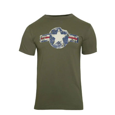 Primary view of Rothco Mens Vintage Army Air Corps T-Shirt, shown on plain studio background