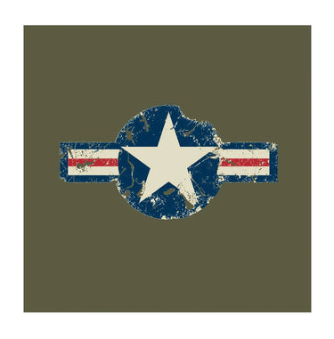 Rear view of Rothco Mens Vintage Army Air Corps T-Shirt, showing rear panel detail