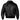 Back view of Rothco men's nylon flight jacket, with closer view of trim and finish