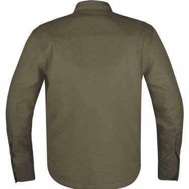 Sargeant Mens Green Armored Flannel in green flannel, a riding flannel — view 3 of 9