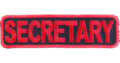 Secretary Patch Red Yellow