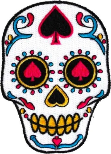 Sugar Skull Spades Patch - Legendary USA