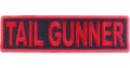 Tail Gunner Patch in Red