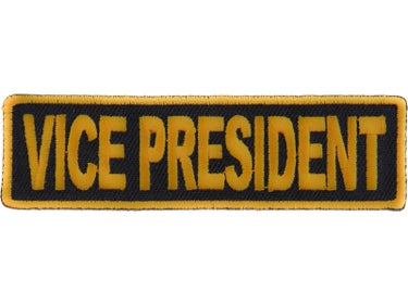 Vice President Patch Yellow