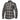 Womens Armored Flannel Black & Gray in black flannel
