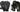 Two pairs of American deerskin motorcycle gloves shown palm-down to compare cut and cuff length