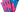 Legendary USA Spitfire Neon Blue Neon Pink Deerskin Short Wrist Touchscreen Motorcycle Gloves
