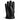 Legendary USA Fleece-Lined Deerskin Gloves, black short-wrist cold-weather motorcycle gloves made in the USA