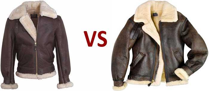 Sheepskin B-3 Jackets - What's the Difference? - Legendary USA