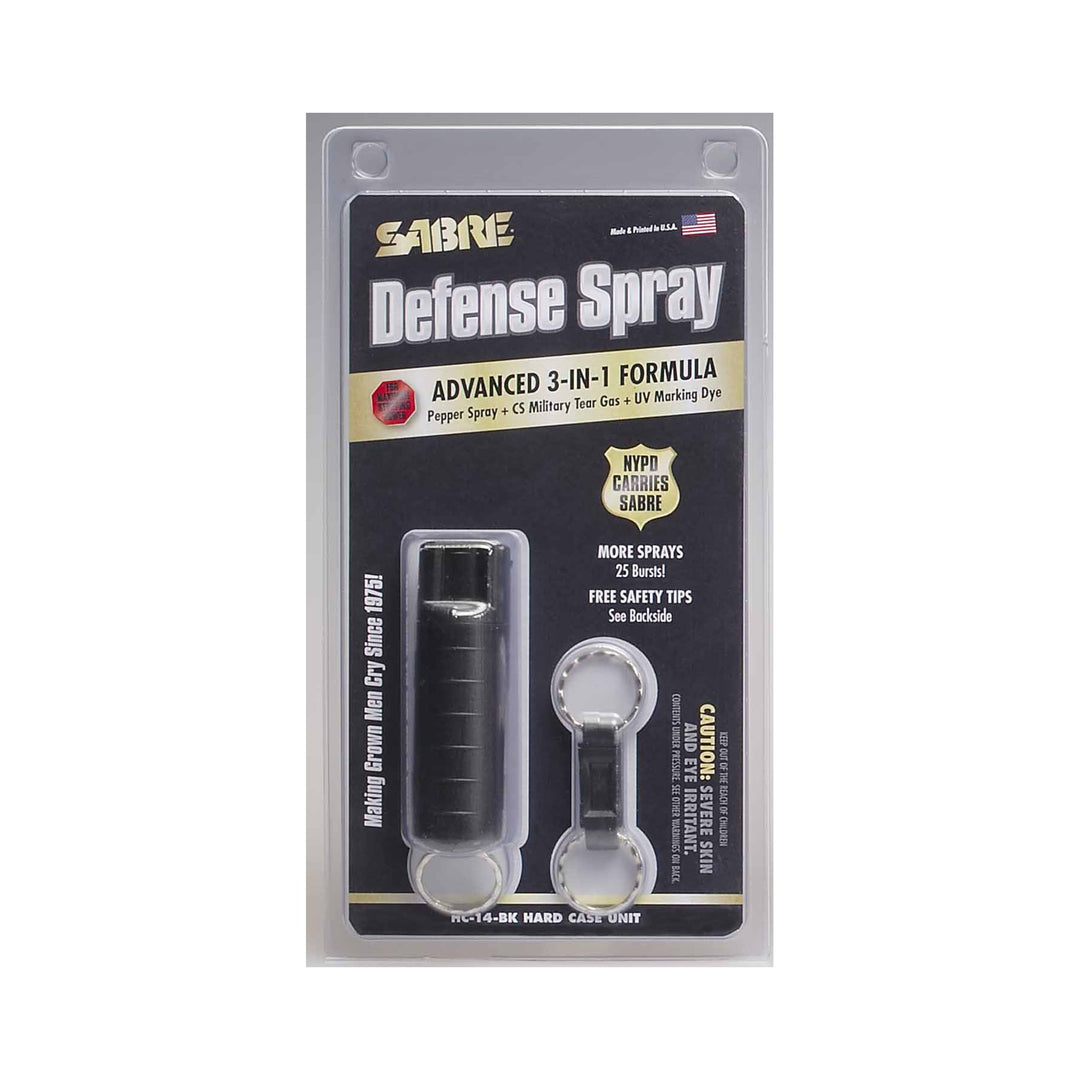 Sabre 3-In-1 Pepper Spray With Plastic Case by Rothco