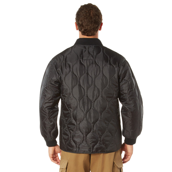Rothco Mens Nylon Quilted Woobie Jacket