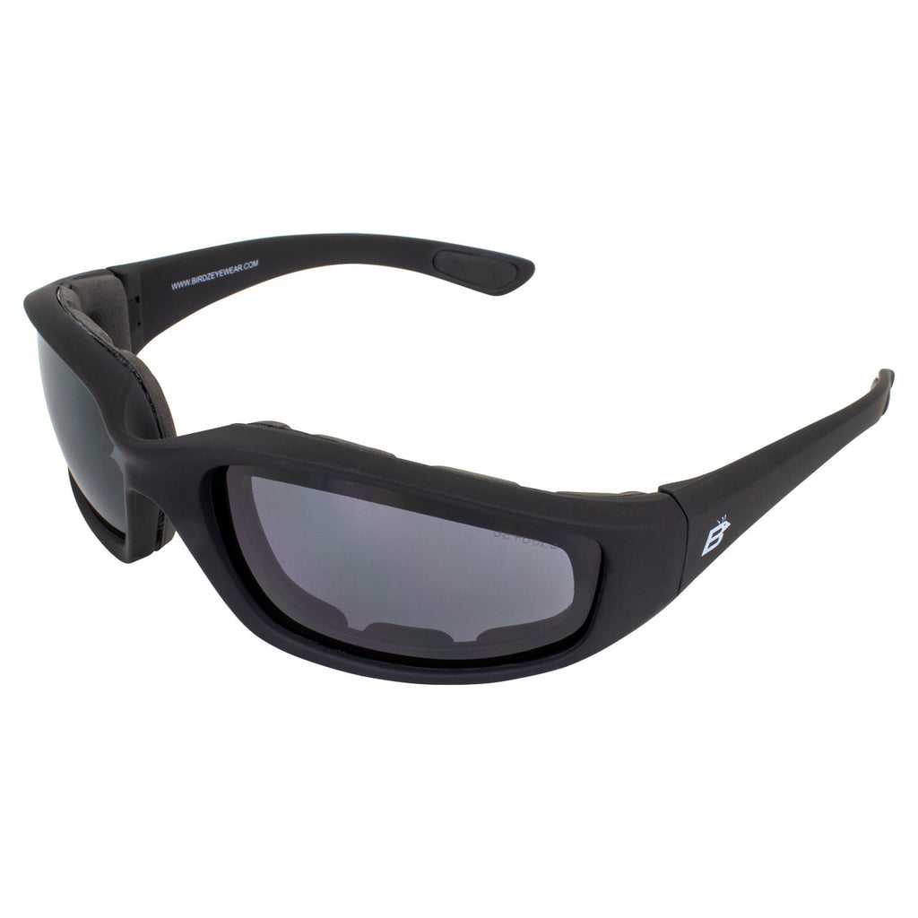 Motorcycle Sunglasses White Frame Dark Lenses Oriole