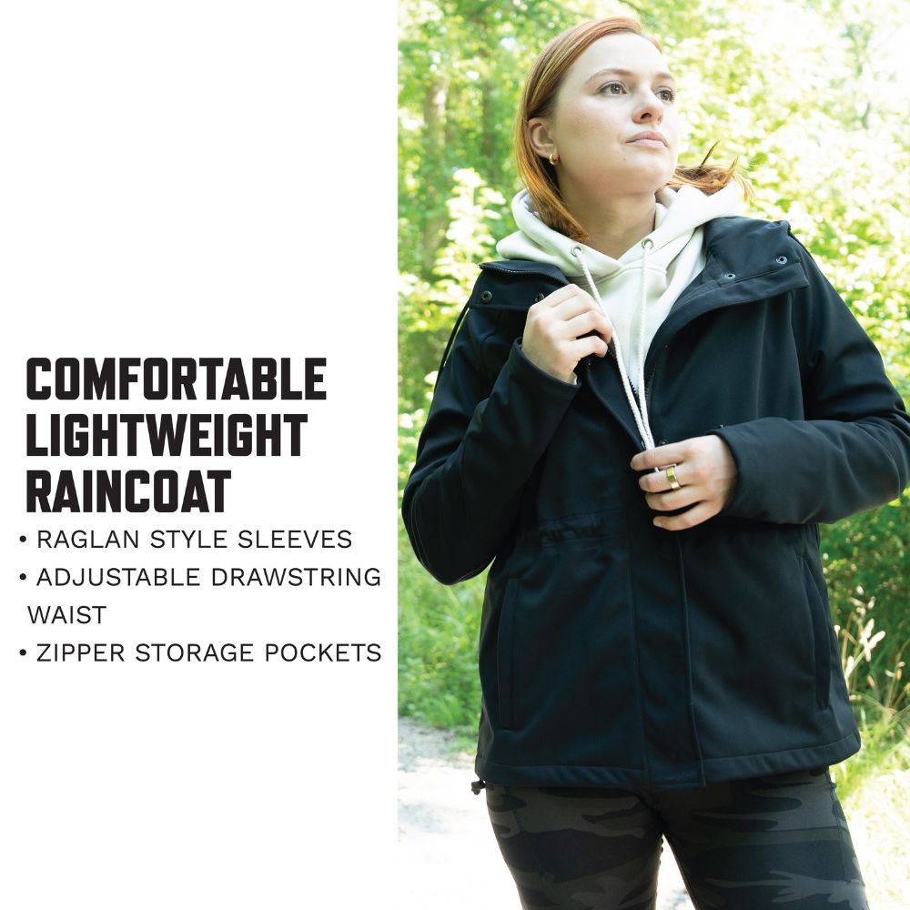 Womens Shadow Ops Waterproof Rain Jacket by Rothco