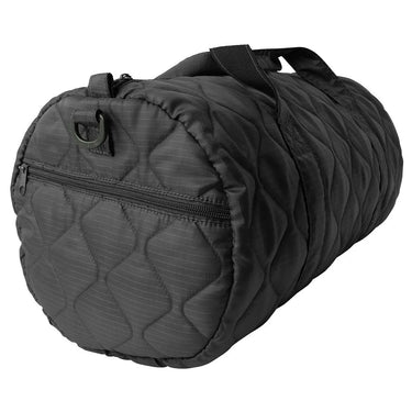 Alternate angle of Rothco lightweight duffle bag, highlighting back construction