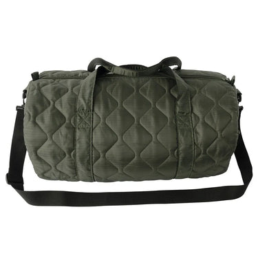 Detail view of Rothco Lightweight Woobie Duffle Bag, highlighting construction detail