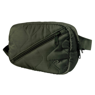 Detail view of Lightweight Woobie Crossbody Day Bag by Rothco, highlighting construction detail